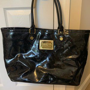 Patent Leather Tote Bag
